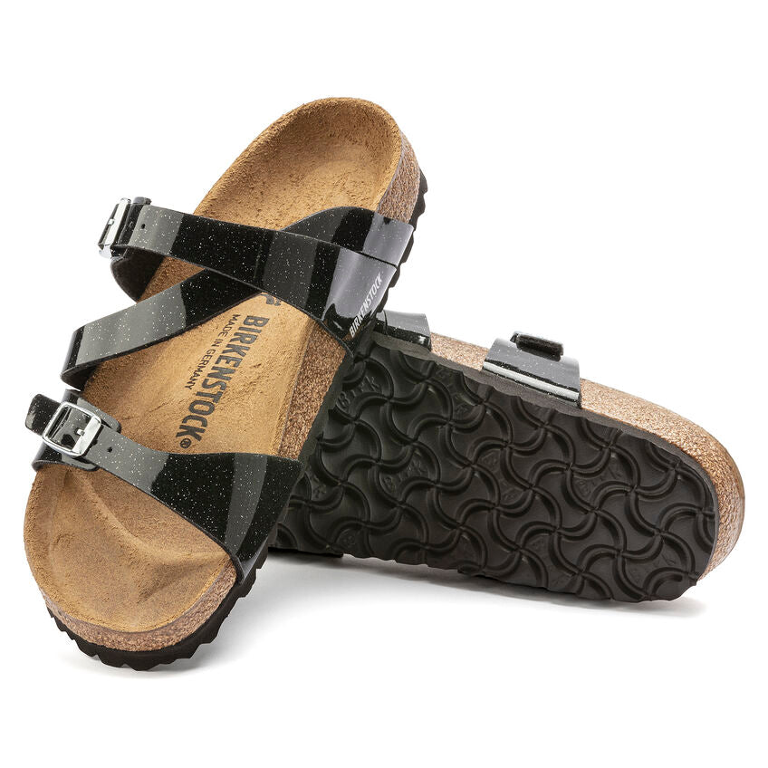 Birkenstock SALINA 1023937 Magic Galaxy Black | Birko-Flor Largeur Étroite - Boutique du Cordonnier