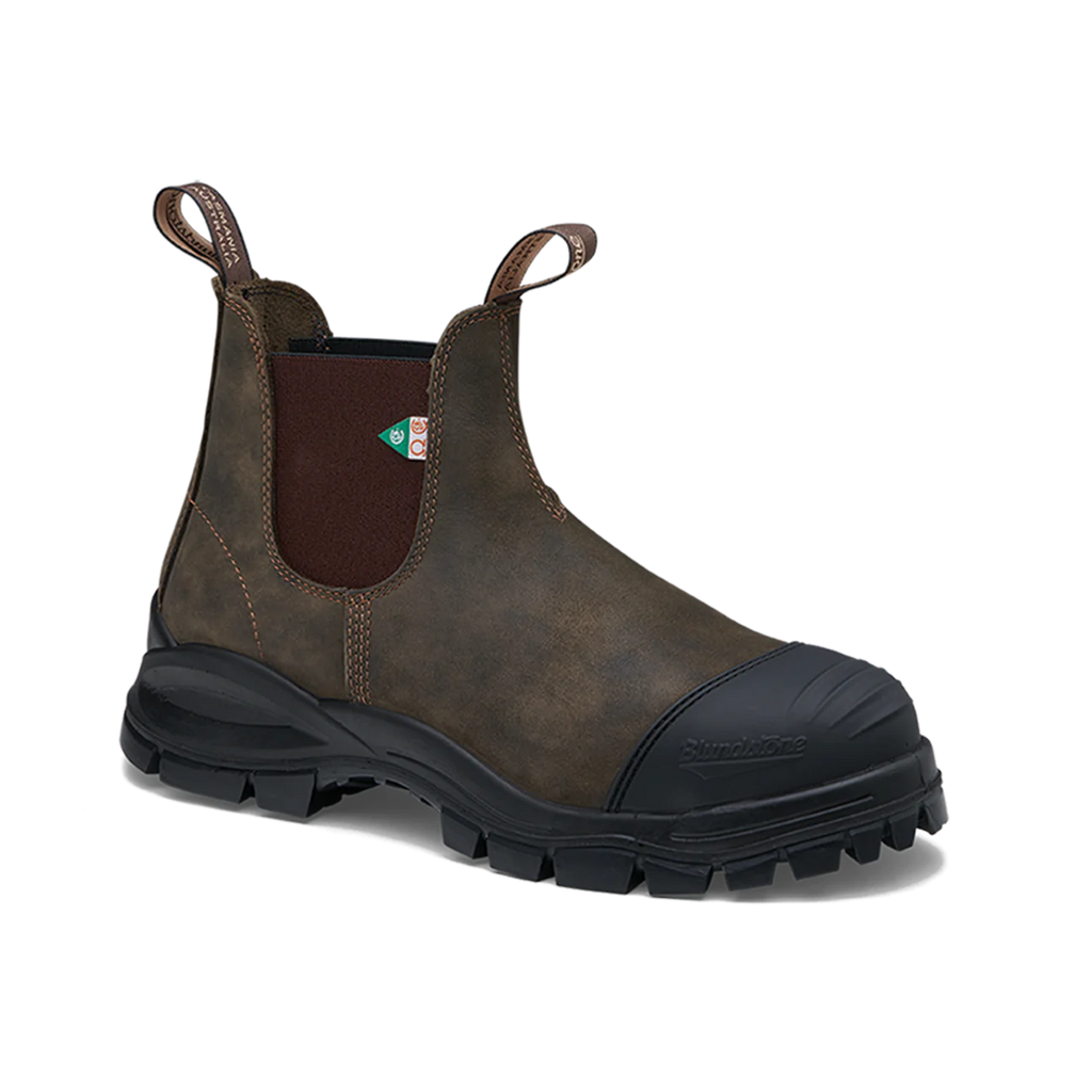 Blundstone XFR #962 Rustic Brown | Cap d'acier Semelle antiperforation sans métal - Boutique du Cordonnier