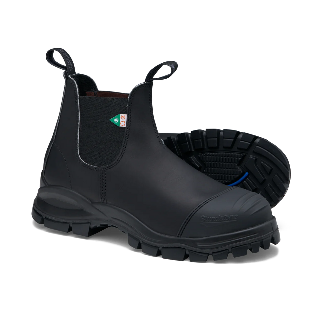 Blundstone XFR #968 Noir | Cap d'acier Semelle antiperforation sans métal - Boutique du Cordonnier