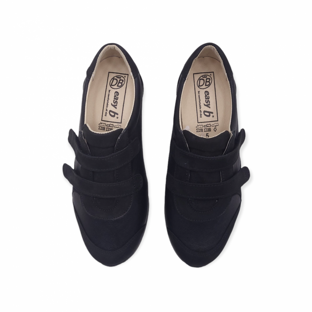 DB Shoes FOX 70887A Noir | Large & Profond Chaussures orthopédiques pour femmes - Boutique du Cordonnier
