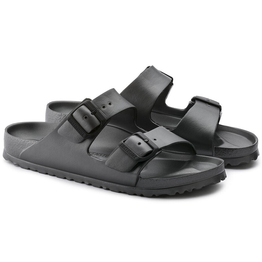 Birkenstock ARIZONA EVA 1001498 Metallic Anthracite | EVA Largeur Étroite - Boutique du Cordonnier