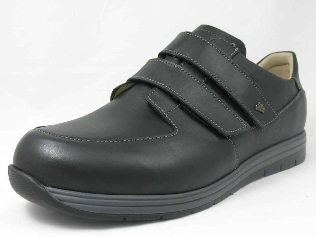 Finn Comfort Nasca 1401-062099 Trento Noir Chaussure Orthopédique avec Semelle Amovible pour Hommes - Boutique du Cordonnier