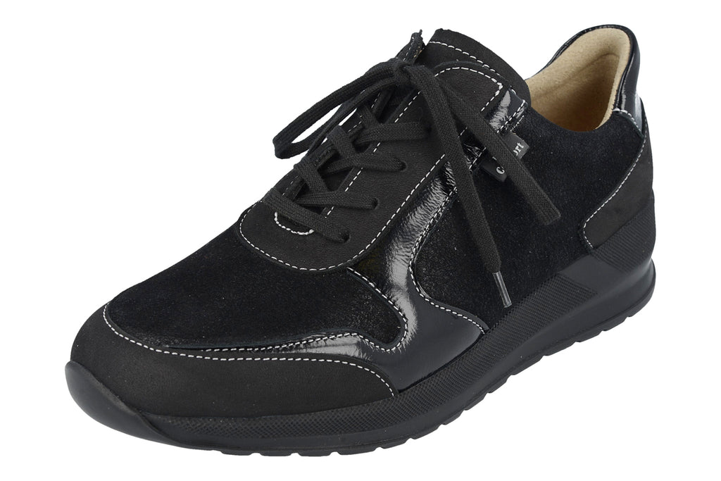 Finn Comfort MORI 5067-902253 Noir Stretch Chaussures Orthopédiques Extensibles avec Semelles Amovibles - Boutique du Cordonnier