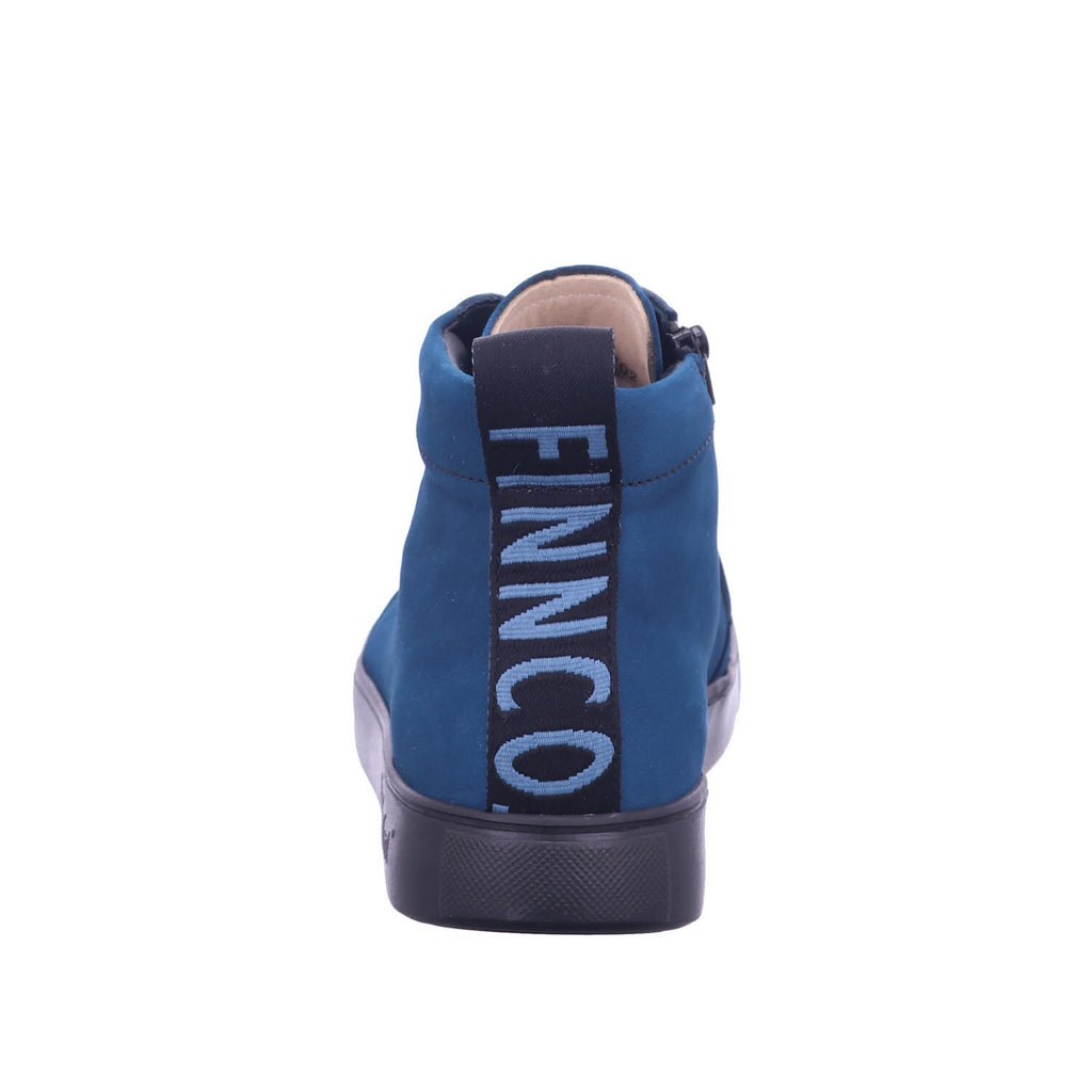 Finn Comfort PISCO 2330-390361 Horizon Bleu Bottine Orthopédiques avec Semelles Amovibles - Boutique du Cordonnier
