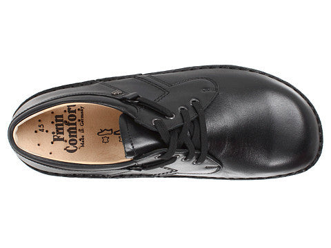 Finn Comfort VAASA 1000-001099 Black Chaussure Orthopédique avec Semelle Amovible pour Hommes - Orthopedic Shoes with removable insoles for Men - Boutique du Cordonnier