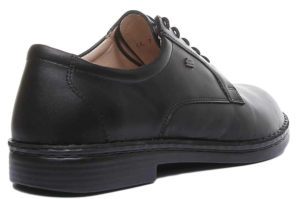 Finn Comfort Milano 01201-060099 Montana Schwarz | Chaussure Orthopédique avec Semelle Amovible - Boutique du Cordonnier