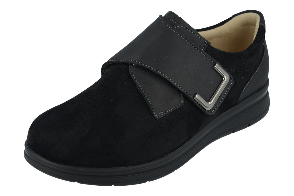 Finn Comfort NEIVA 5066-902583 Noir Stretch - Boutique du Cordonnier