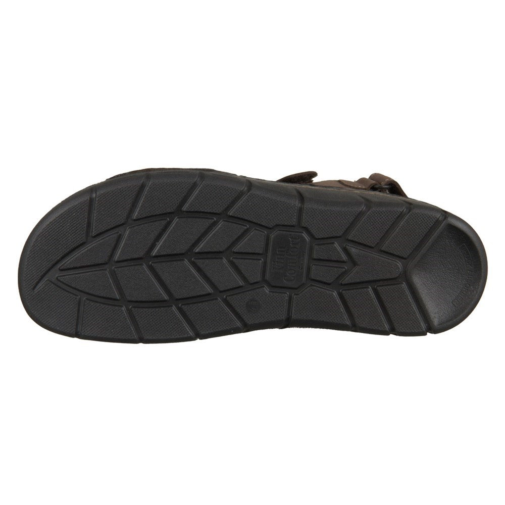 Finn Comfort WANAKA-S 81540-901762 Brun/Noir | Sandale Orthopédique avec Semelle Amovible - Boutique du Cordonnier