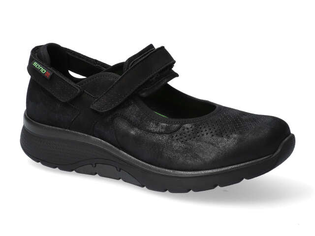 Sano ILINA Black Monaco by Mephisto Women s Shoes with Rocker Sole Boutique du Cordonnier