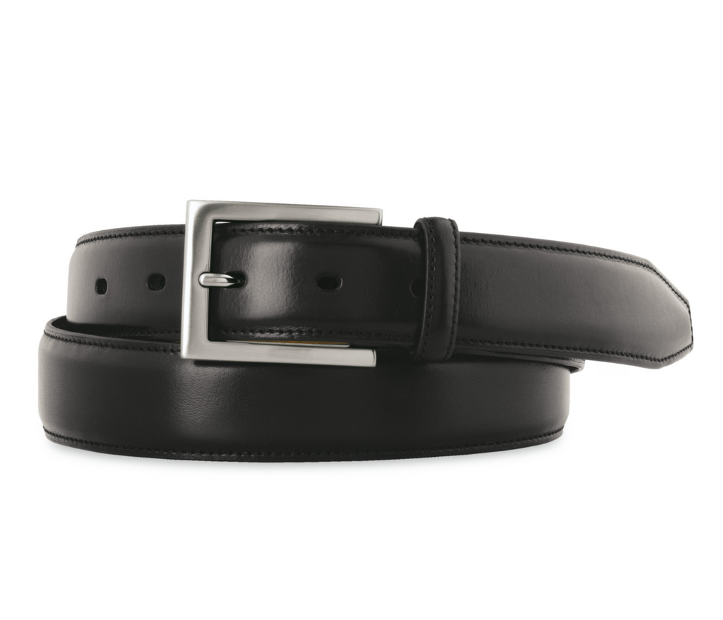 Johnston & Murphy DRESS BELT 75-44010 Noir - Boutique du Cordonnier