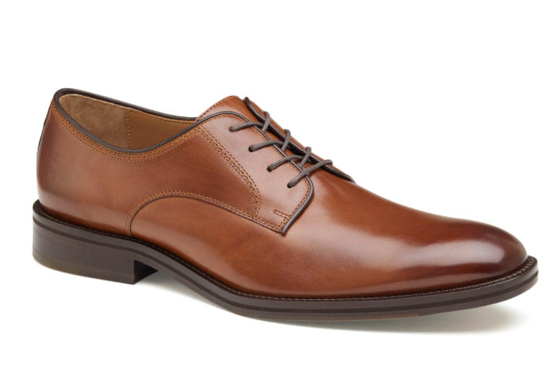 Johnston & Murphy MEADE Plain Toe 15-7932 Brun | Chaussures habillées avec semelles amovibles - Boutique du Cordonnier