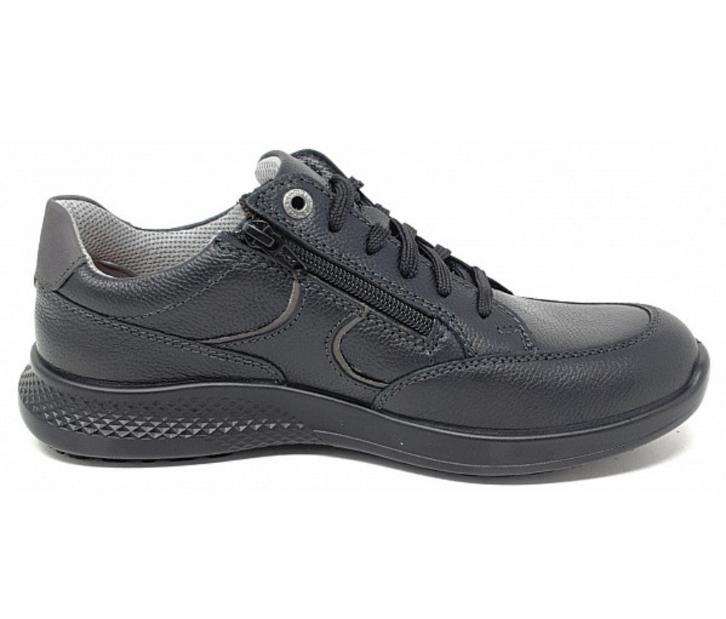 Jomos 322414-2900060 Noir | Chaussures larges pour hommes avec semelles amovibles - Boutique du Cordonnier