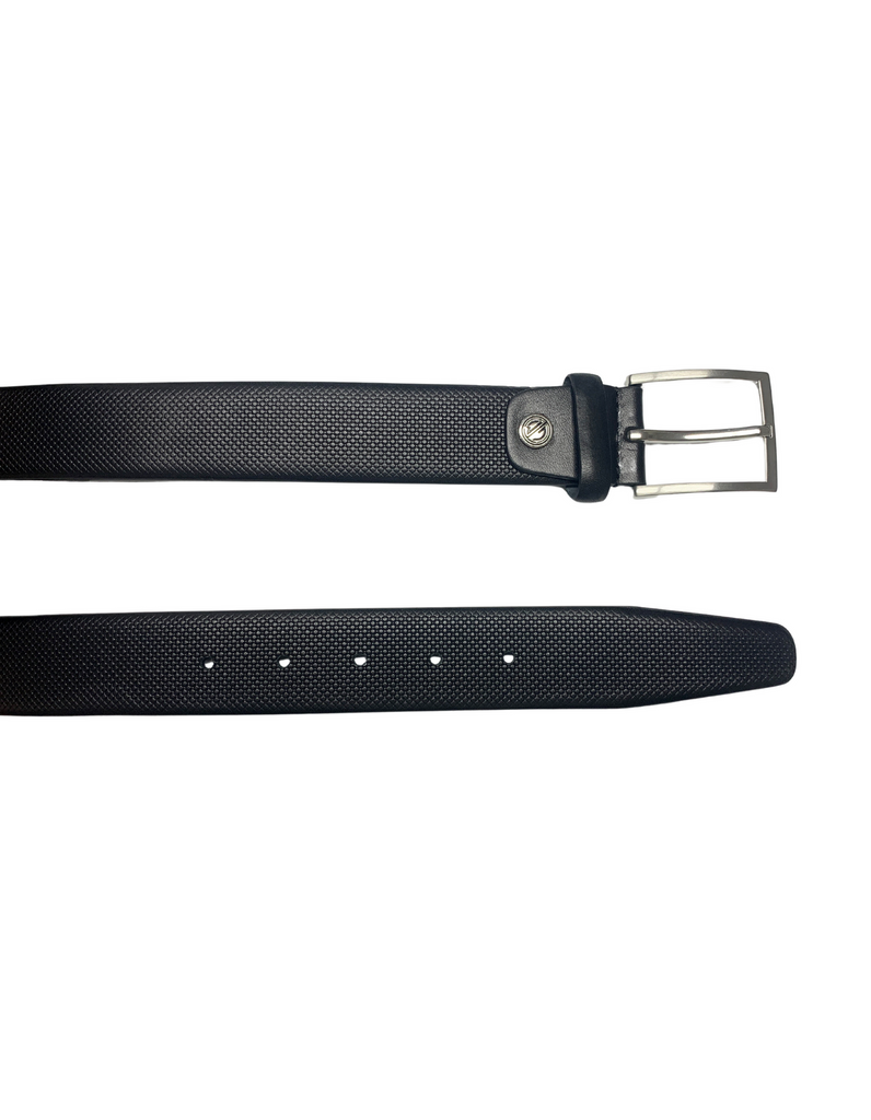 Lindenmann Ceinture en cuir pleine fleur li-392-10 Noir - Boutique du Cordonnier