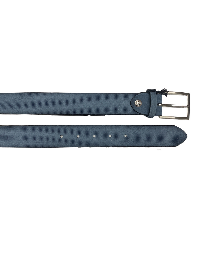 Lindenmann Ceinture en cuir suède li-462-42 Jeans - Boutique du Cordonnier