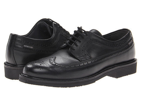 Mephisto MATTHEW Noir Chaussures Confortables à lacets pour hommes avec semelles amovibles Goodyear-Welt - Boutique du Cordonnier