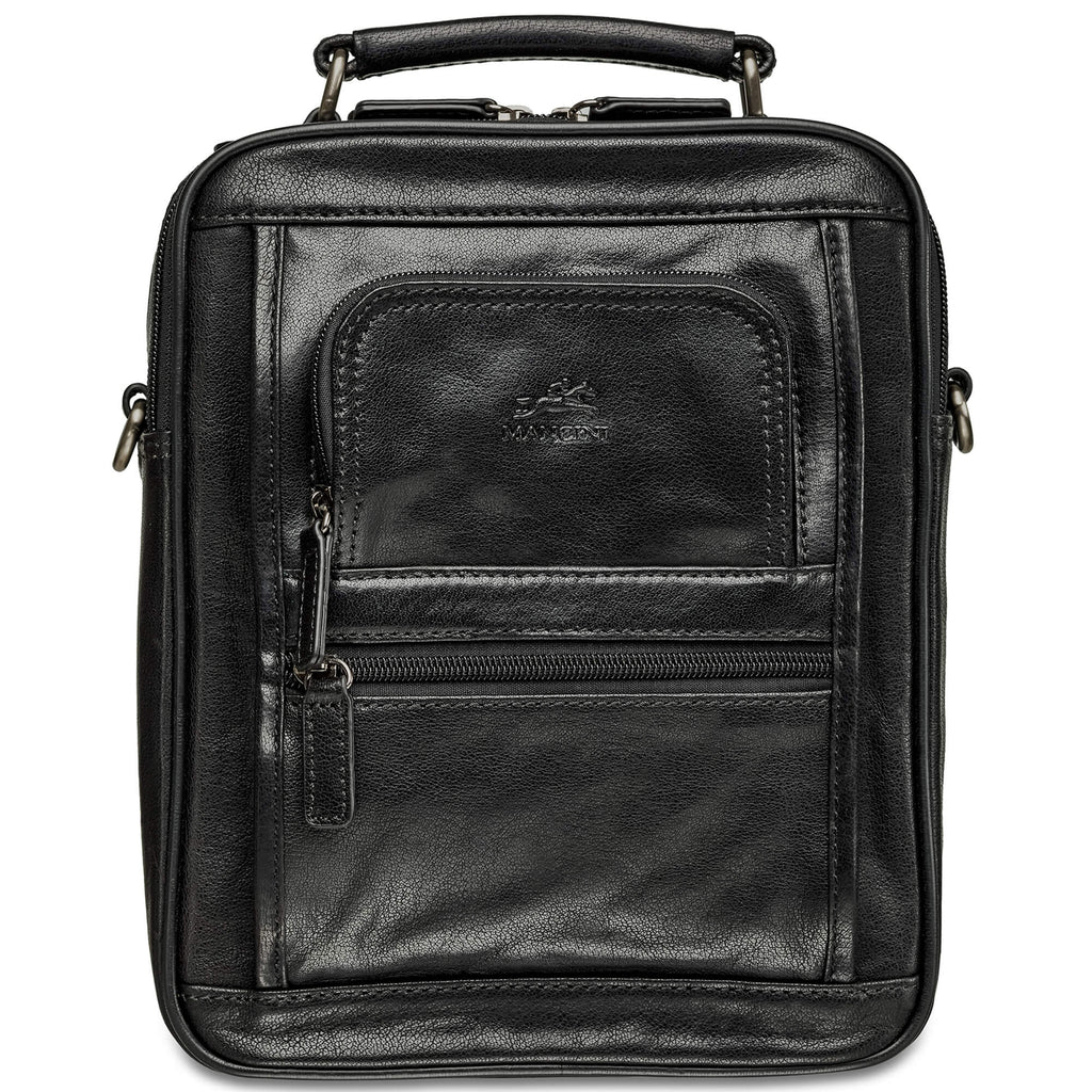 Mancini Sac Unisex à Deux Compartiments 1410-11 | Cuir - Boutique du Cordonnier
