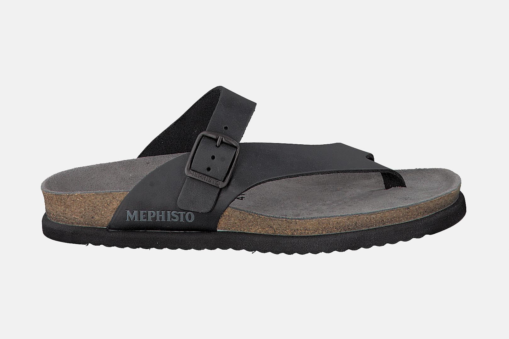 Mephisto NIELS Black Orthopedic walking sandal in Laval Boutique