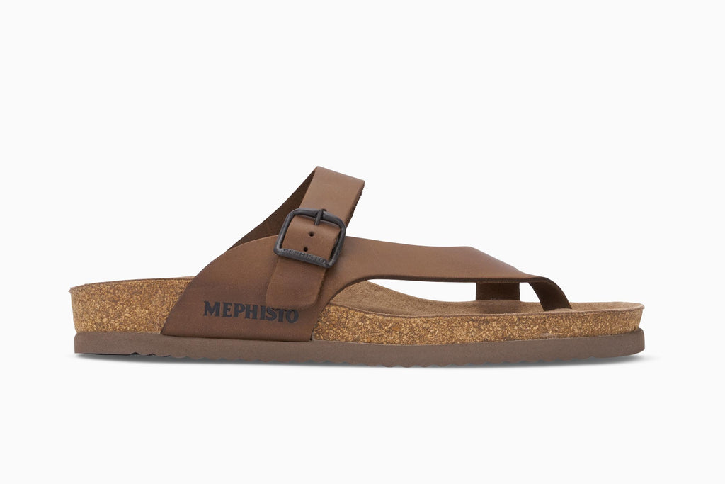 Mephisto NIELS Chestnut 3478 Sandale de marche pour Homme Orthopédique - Boutique du Cordonnier