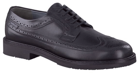 Mephisto MATTHEW Noir Chaussures Confortables à lacets pour hommes avec semelles amovibles Goodyear-Welt - Boutique du Cordonnier