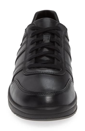 Mephisto VITO Black 6100 Chaussures Confortables à lacets pour hommes avec semelles amovibles - Boutique du Cordonnier
