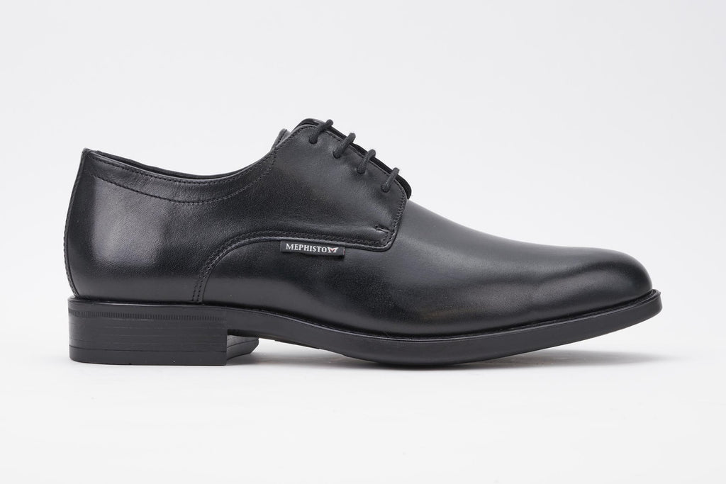 Mephisto COOPER Noir Chaussures Confortables pour hommes avec semelles amovibles - Boutique du Cordonnier