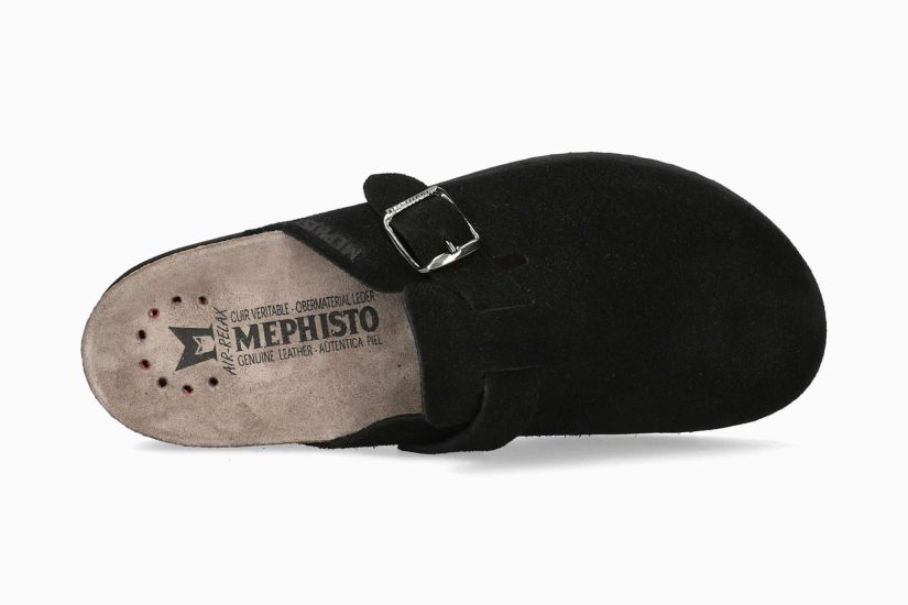 Mephisto HALINA Noir 62800 | Sabots pour femmes - Boutique du Cordonnier