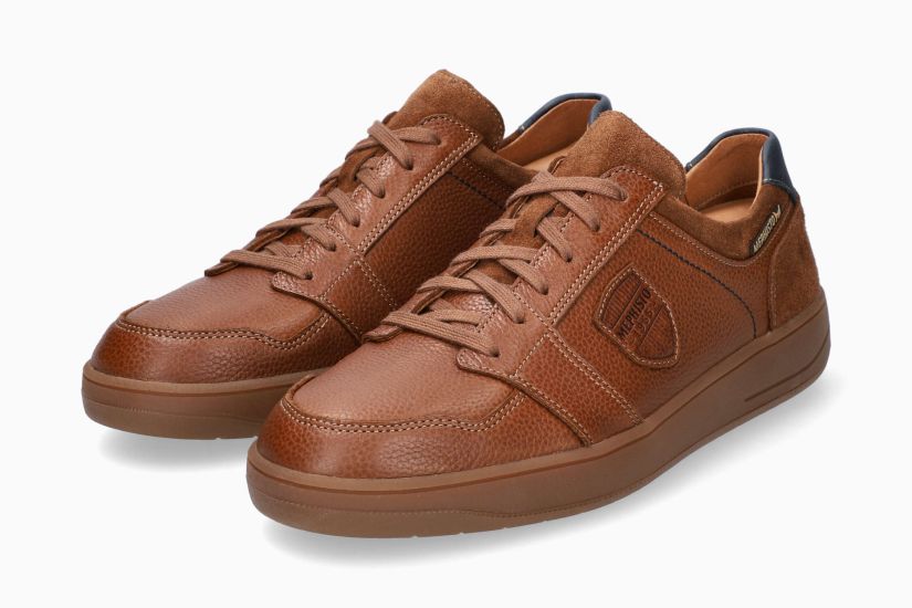 Mephisto Hugh Noisette 27435 | Chaussures avec semelles amovibles - Boutique du Cordonnier