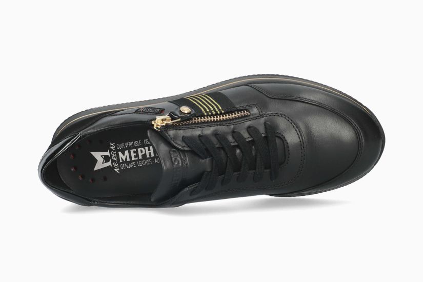 Mephisto LUCILLE Noir 7800 | Chaussures pour femmes avec semelles amovibles - Boutique du Cordonnier
