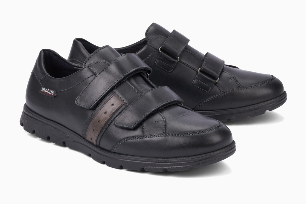Mephisto Mobils KRISTIAN Noir 2000 Chaussures Confortables pour hommes avec semelles amovibles - Boutique du Cordonnier