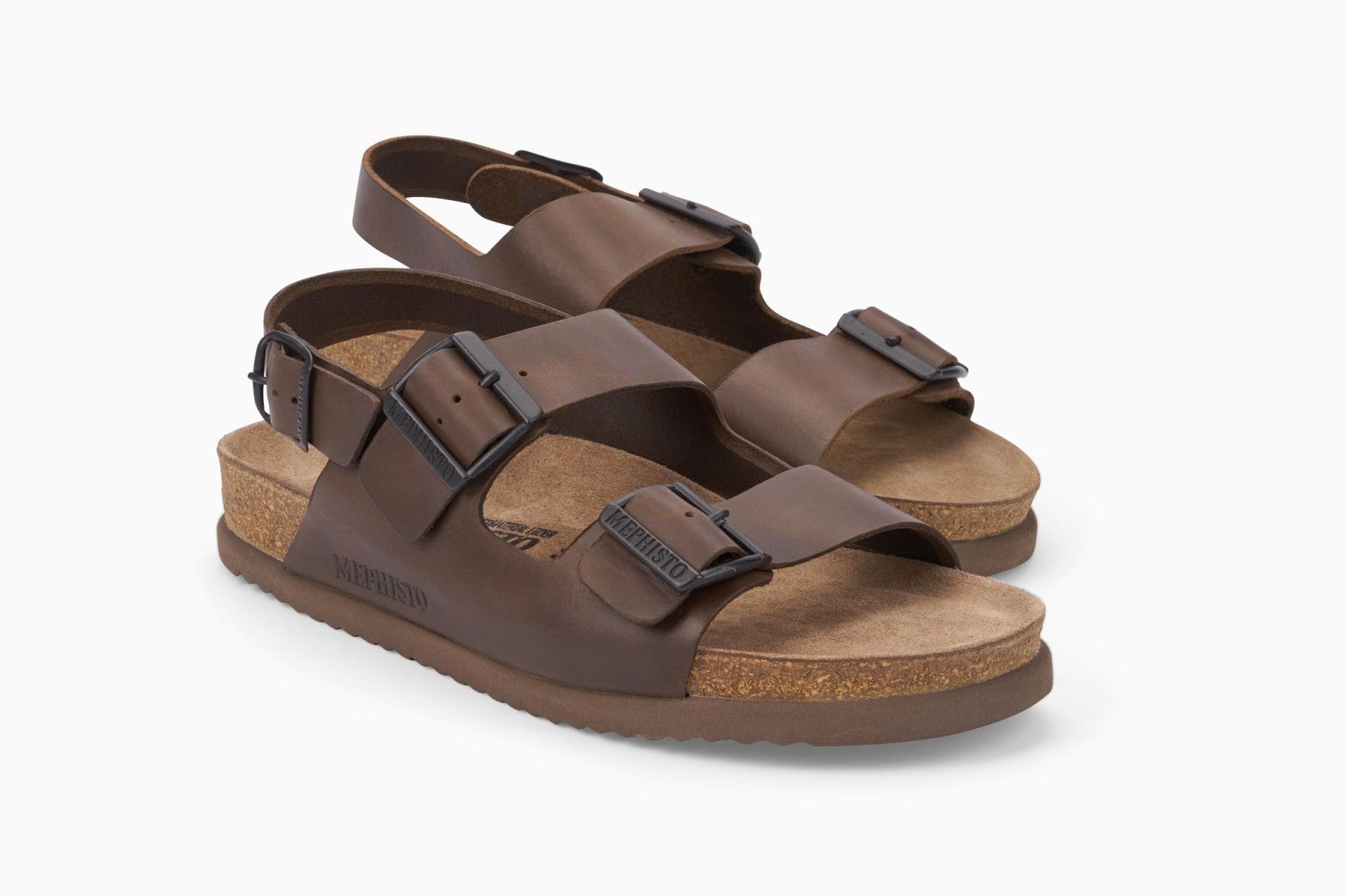 Mephisto NARDO Dark Brown 3451 Orthopedic walking sandal in Laval