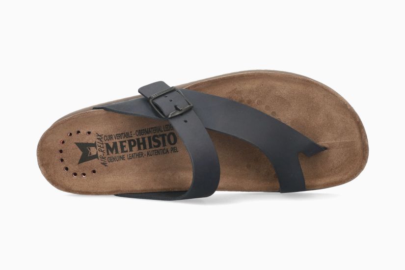 Mephisto navy sandals best sale