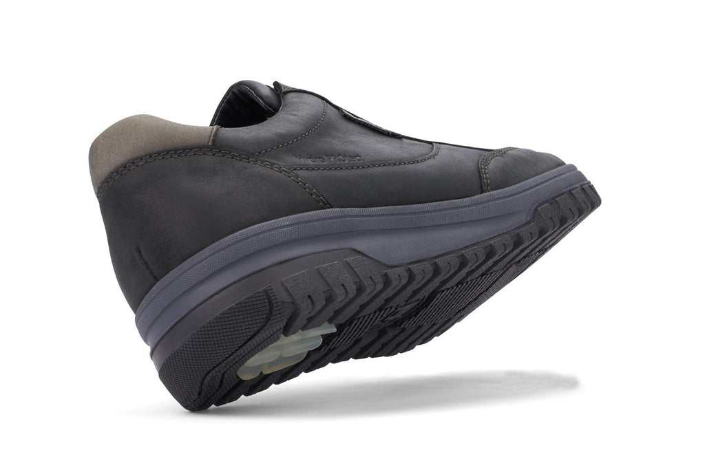 Mephisto PACO Black Grizzly 100-152 Chaussures Confortables à lacets pour hommes avec semelles amovibles - Boutique du Cordonnier