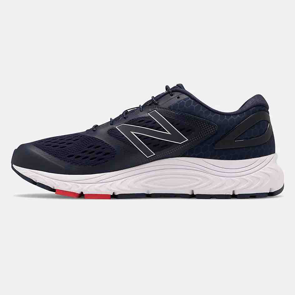 New Balance 840 M840BP4 Bleu Souliers de course pour Hommes avec semelles amovibles - Boutique du Cordonnier