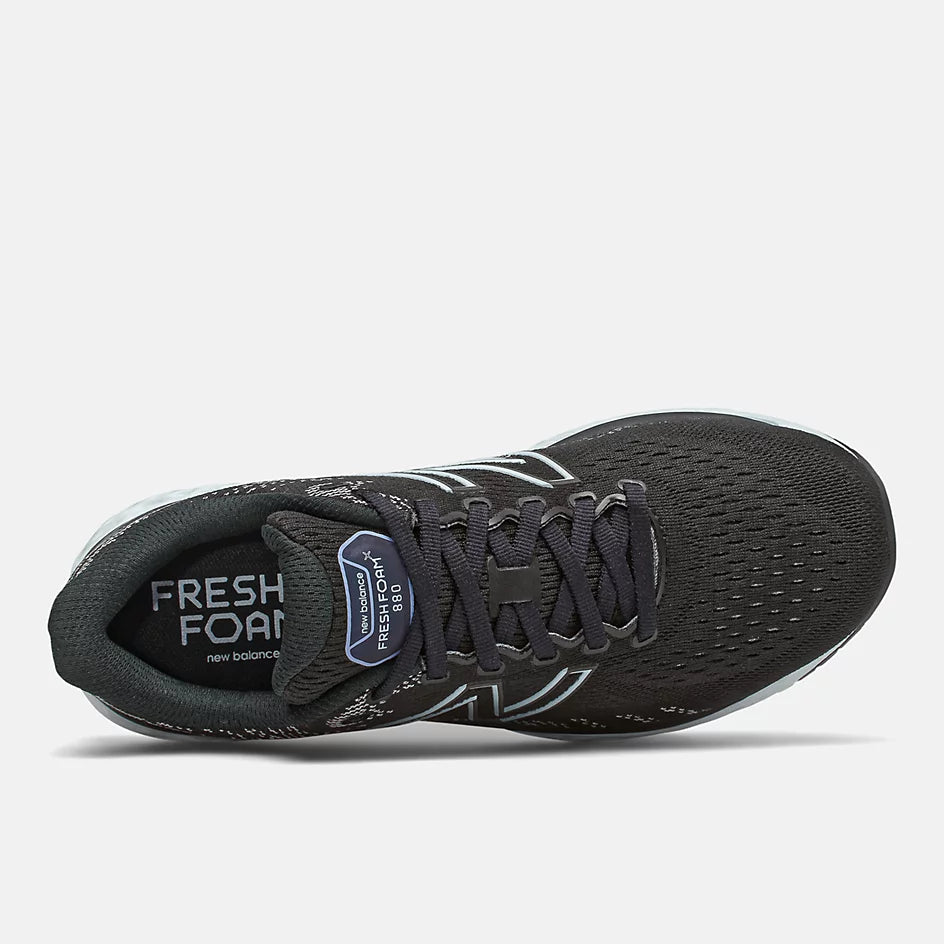 New Balance 880 W880E11 Noir | Espadrilles de course avec semelles amovibles - Boutique du Cordonnier