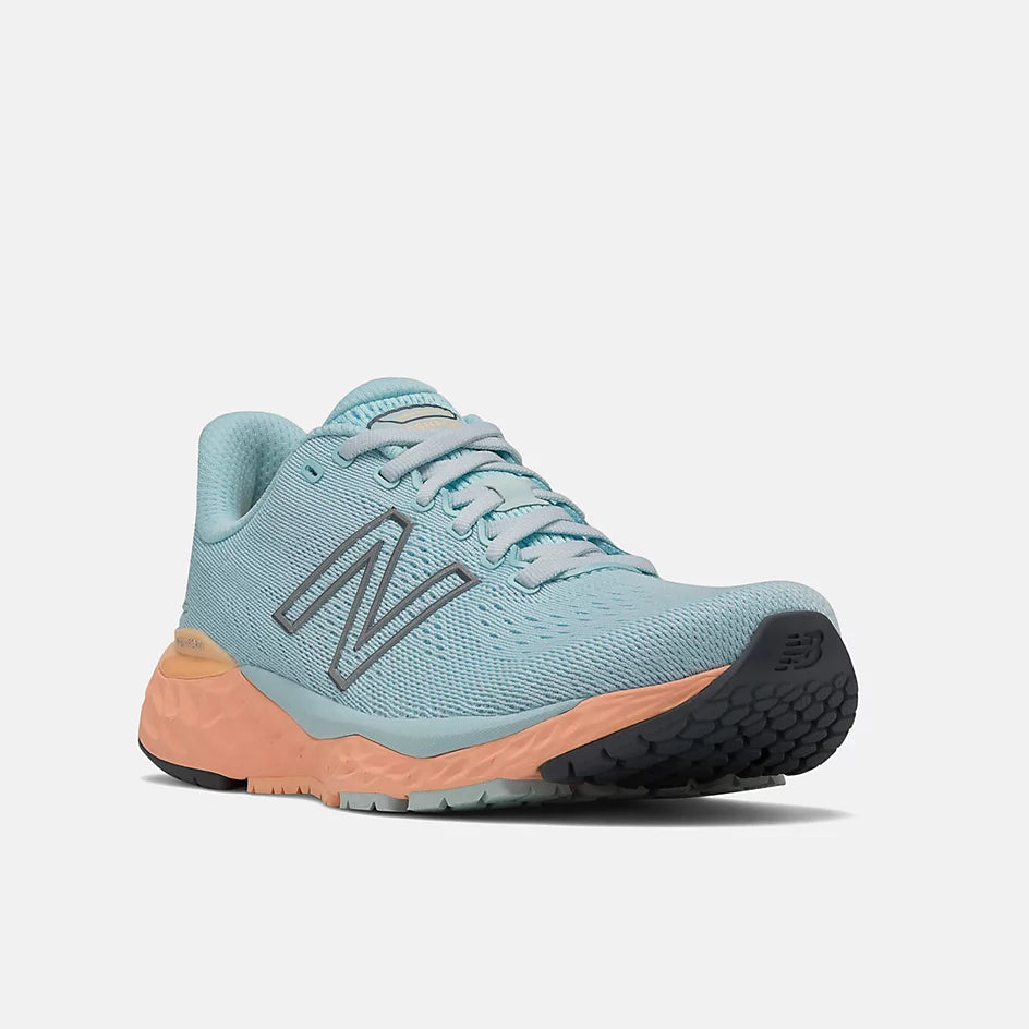 New Balance 880 W880G11 Bleu/Mangue claire | Espadrilles de course avec semelles amovibles - Boutique du Cordonnier