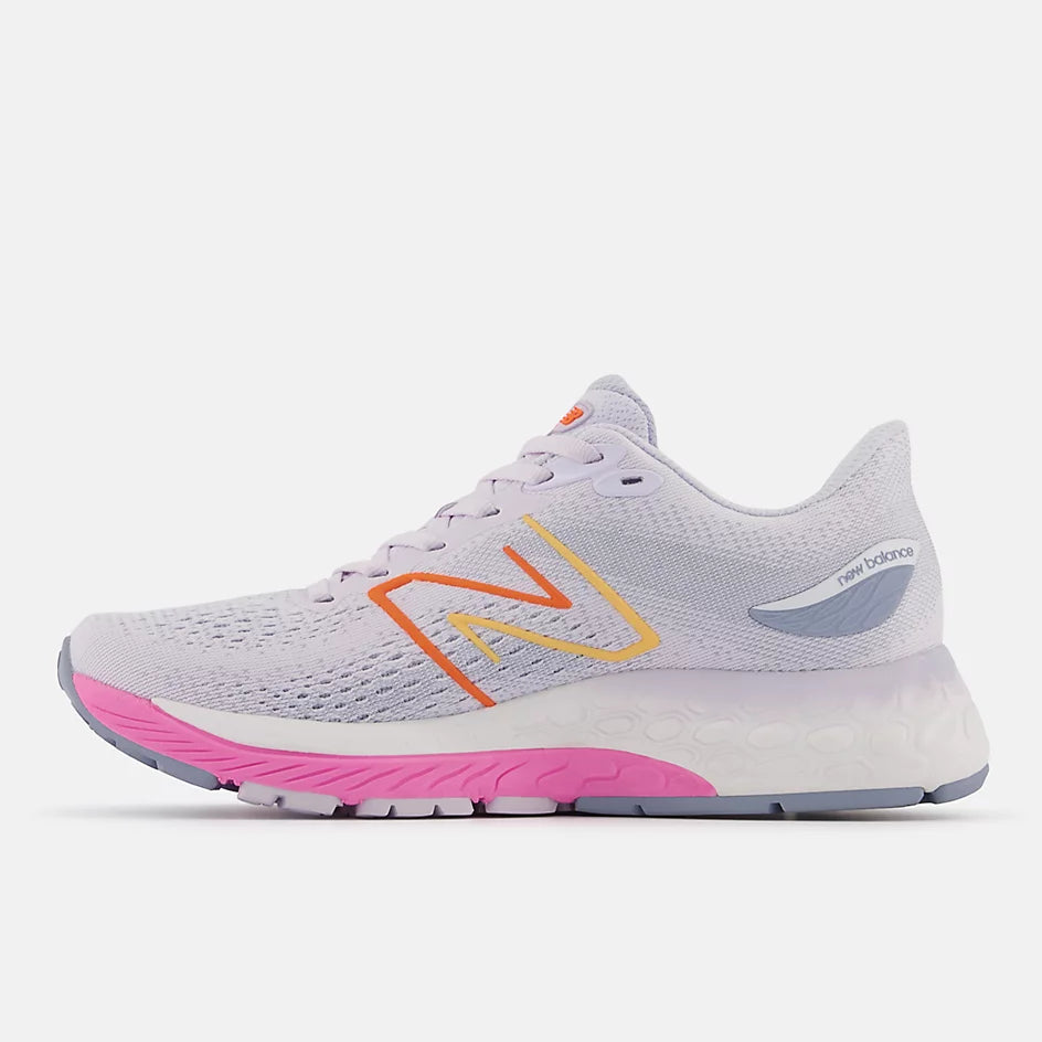 New Balance 880 W880G12 Balance avec rose et orange vibrant | Espadrilles de course pour femmes avec semelles amovibles - Boutique du Cordonnier