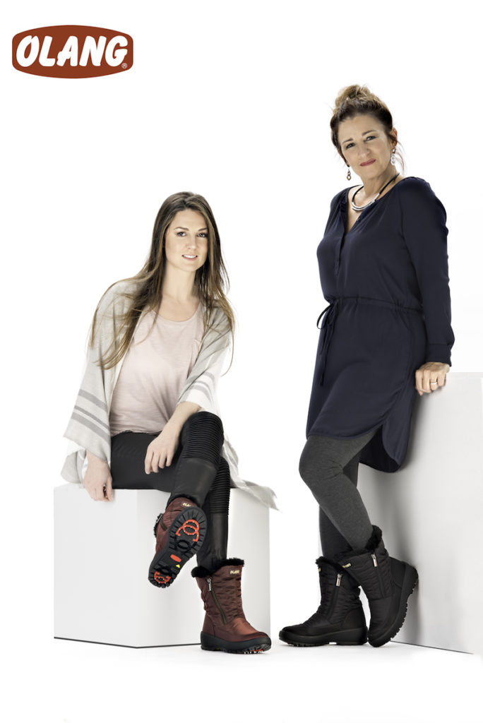 Olang MONICA NERO Botte avec crampon rabattable Femmes - Boutique du Cordonnier