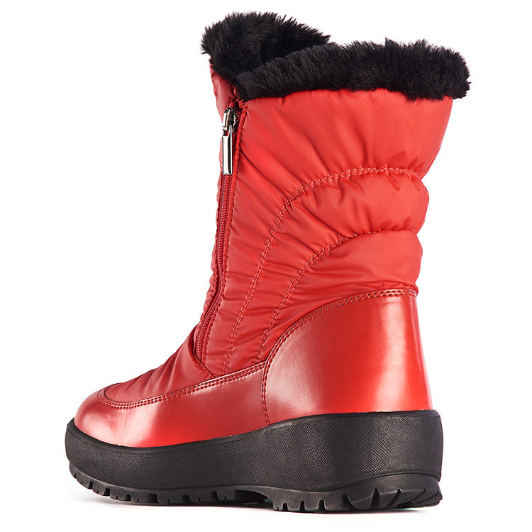 Olang MONICA ROSSO Botte avec crampon rabattable Femmes - Boutique du Cordonnier