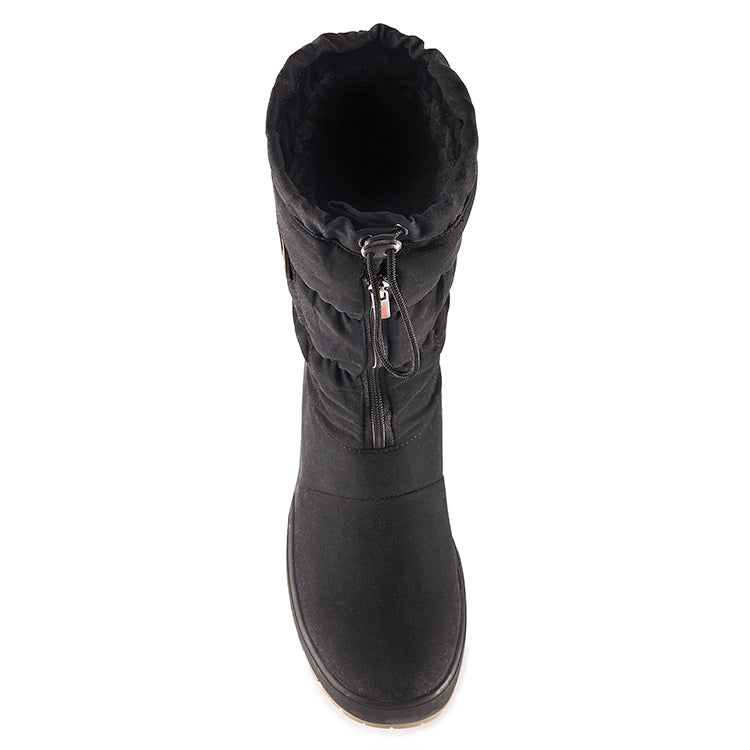 Olang ZILLER NERO Botte d'hiver à crampons rabattables pour femmes - Boutique du Cordonnier