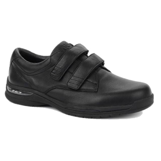 Oasis NEVIS Noir Chaussures pour Hommes EXTRA-LARGE avec Semelles Amovibles - Boutique du Cordonnier