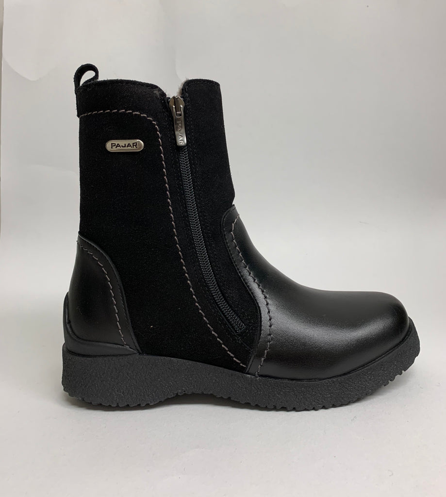 Pajar EVITA-K Noir | Bottes d'hiver pour femmes Fabriquées au Canada - Boutique du Cordonnier