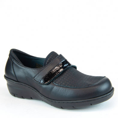 Portofino MS-1321 Nero | Chaussures avec semelles amovibles - Boutique du Cordonnier