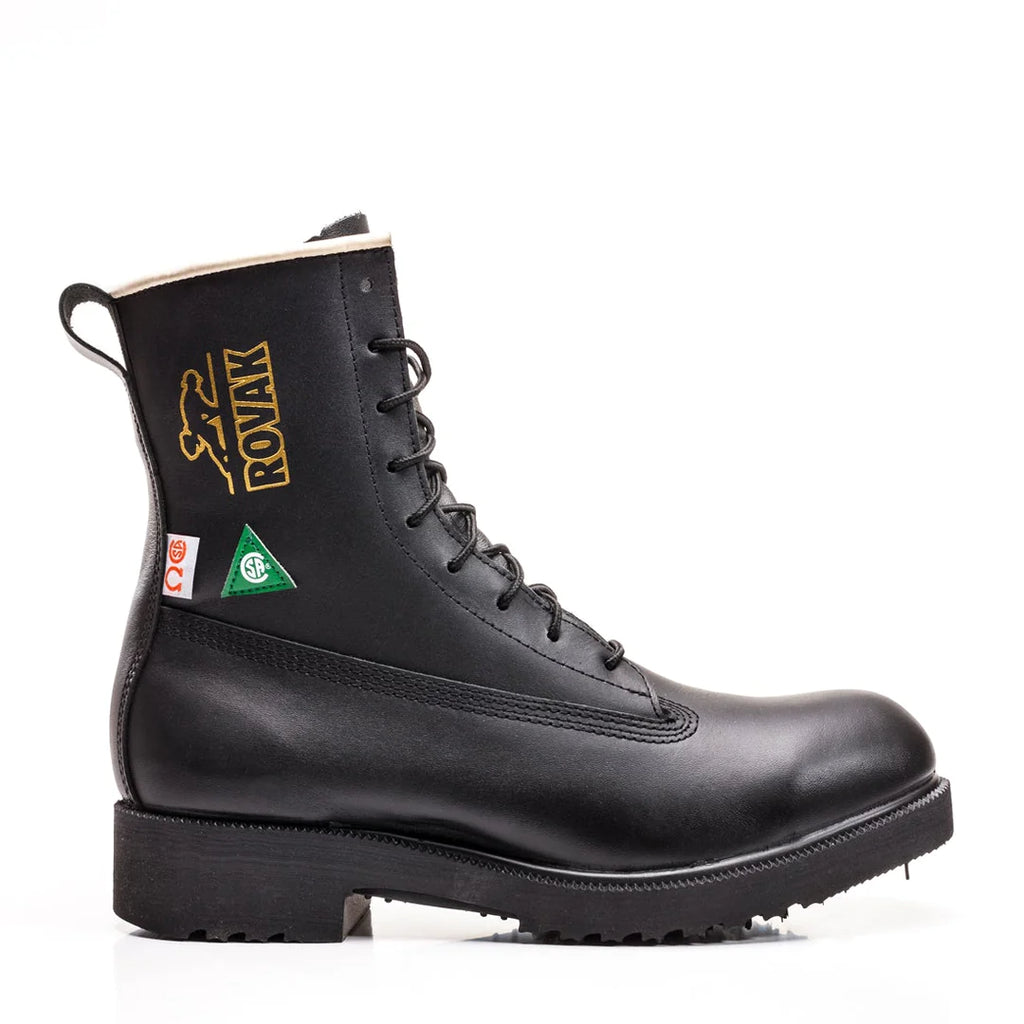 Royer 40238JV ROVAK JYG | Bottes de travail 10" tout-cuir avec protège-cheville - Boutique du Cordonnier