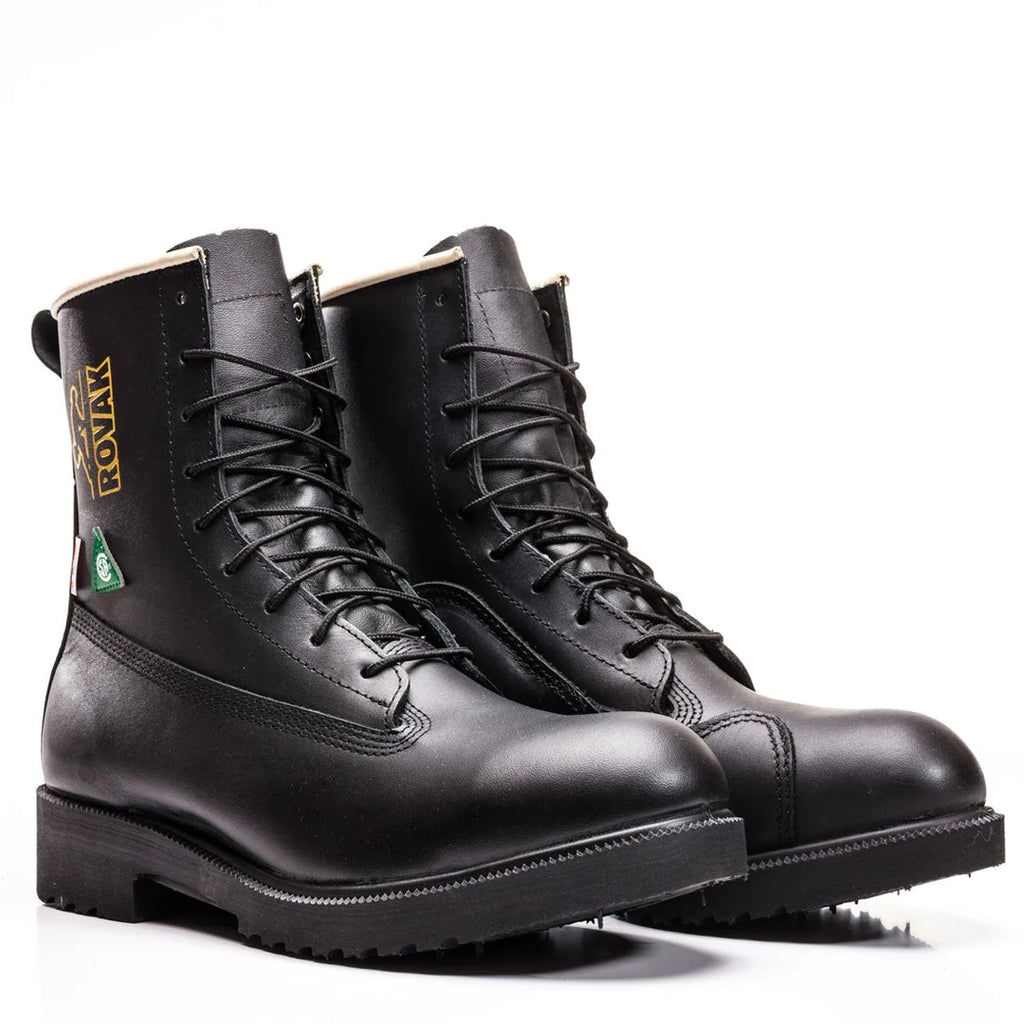 Royer 40238JV ROVAK JYG | Bottes de travail 10" tout-cuir avec protège-cheville - Boutique du Cordonnier