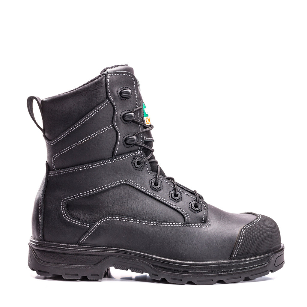 Royer 5701GT AGILITY Noir Botte de travail SANS MÉTAL Metal Free Safety Boots Assemblé au Canada - Boutique du Cordonnier