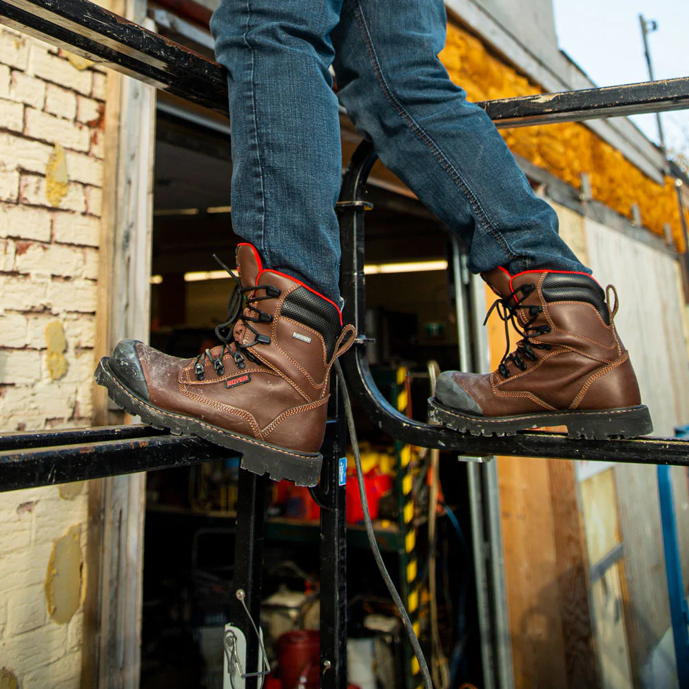 Royer 8920RT REVOLT MEGAGRIP PRO BROWN CSA Work Boots Boutique