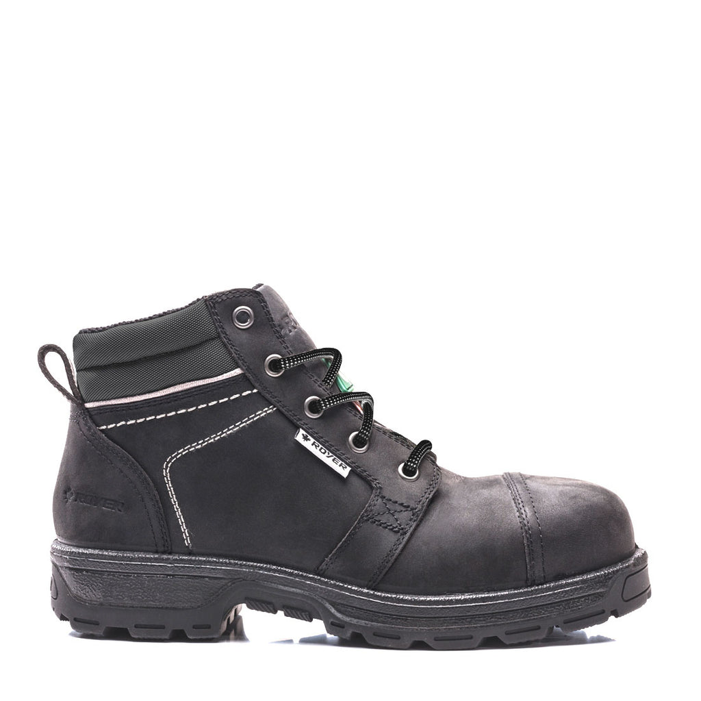 Royer 4500GT Noir Bottines de travail SANS MÉTAL pour femmes - Boutique du Cordonnier