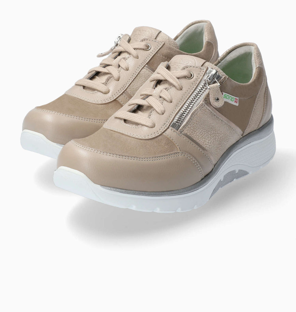 Sano IZAE Light Taupe 9218 par Mephisto Souliers pour femmes - Boutique du Cordonnier