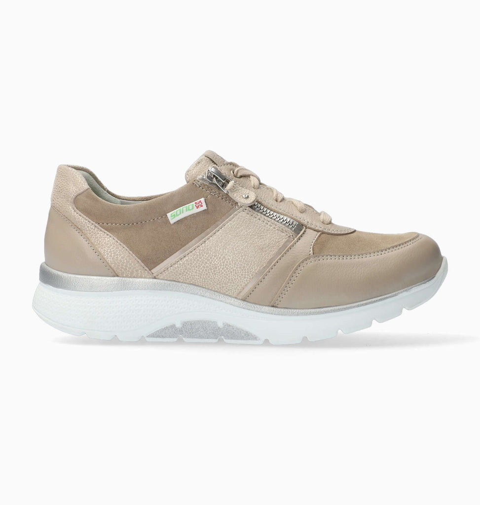 Sano IZAE Light Taupe 9218 par Mephisto Souliers pour femmes - Boutique du Cordonnier