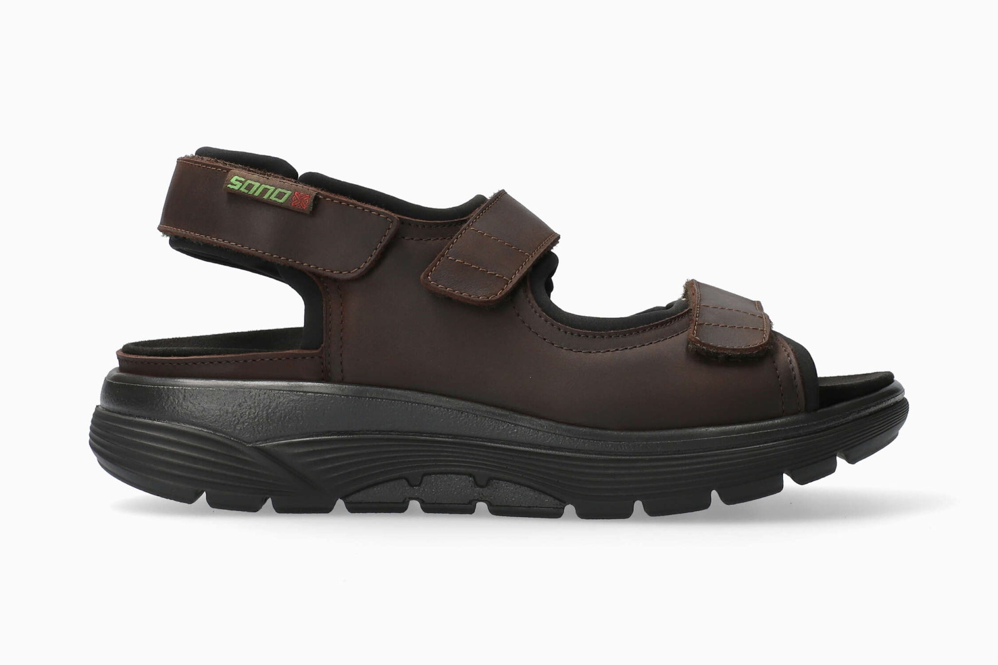 Sano WILFRIED Grizzly Dark Brown 151 by Mephisto Comfortable Sandals Boutique du Cordonnier